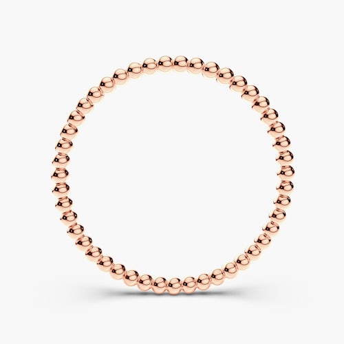 Obrączka partnerska Sign of Love®: różowe złoto, okrągła, 1,3mm